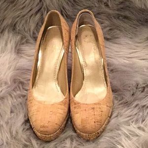 Stuart Weitzman Cork Platform Pump